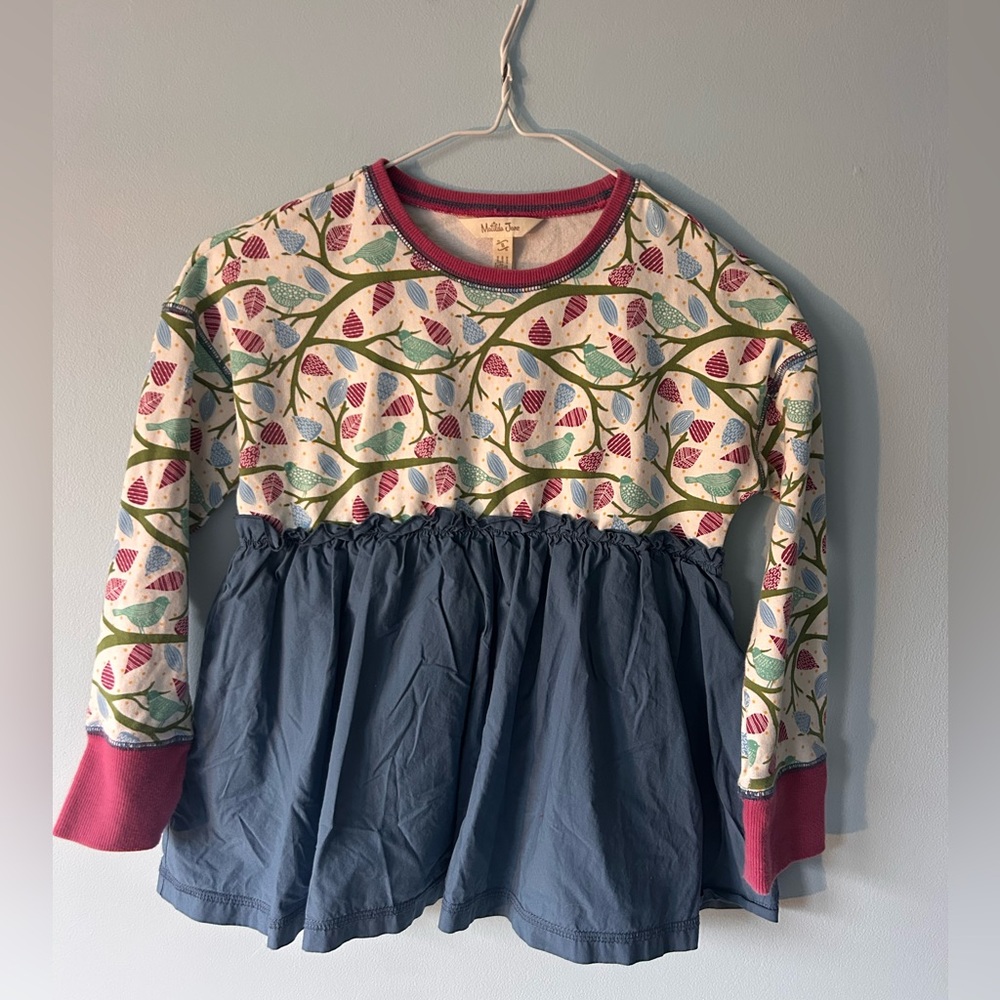 Girls Matilda Jane Moments With You Tweet Tweet Tunic size 8 Boutique Classic